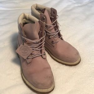 Timberland: Lavender Timberland boots